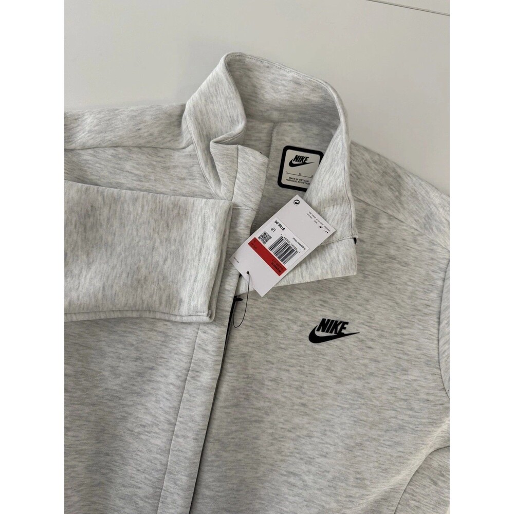 Nike Sportswear Tech Fleece Women's Jumpsuit (Light Grey/Heather/Black) Large